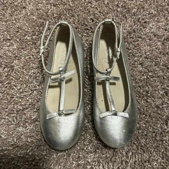 Gucci mary Jane bow kids ballet flats - Picture 2 of 6